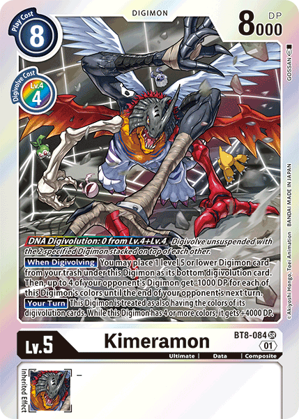 401 Games Canada - Kimeramon - BT8-084 - Super Rare 401 Games Canada - Kimeramon - BT8-084 - Super Rare