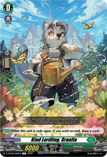 Kind Lordling, Granfia - D-BT09/096 - Common available at 401 Games Canada