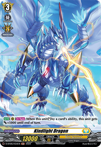 Kindlight Dragon - D-BT05/H34 - Holo Rare available at 401 Games Canada