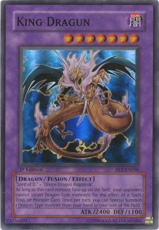 King Dragun - FET-EN036 - Super Rare - 1st Edition available at 401 Games Canada