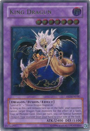 King Dragun - FET-EN036 - Ultimate Rare - Unlimited available at 401 Games Canada