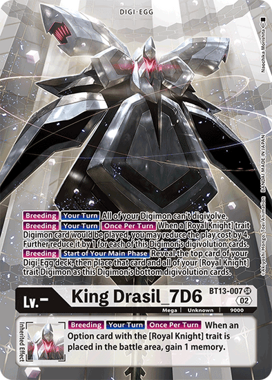 King Drasil_7D6 (Alternate Art) - BT13-007 - Super Rare available at 401 Games Canada