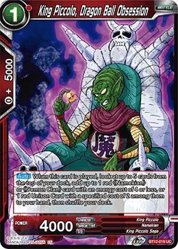 King Piccolo, Dragon Ball Obsession - BT12-019 - Uncommon available at 401 Games Canada