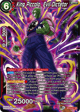 King Piccolo, Evil Dictator - BT12-017 - Super Rare available at 401 Games Canada