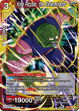 King Piccolo, the Exterminator - DB3-121 - Super Rare available at 401 Games Canada