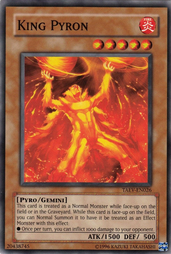 King Pyron - TAEV-EN026 - Common - Unlimited available at 401 Games Canada