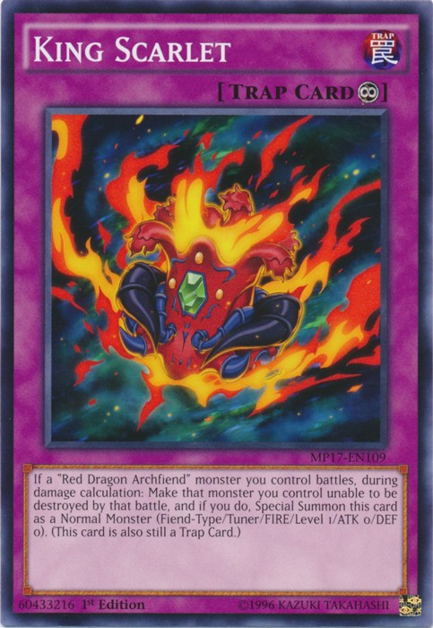 King Scarlet - MP17-EN109 - Common - 1st Edition available at 401 Games Canada