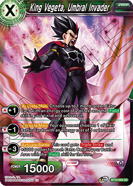 King Vegeta, Umbral Invader - BT13-064 - Uncommon (FOIL) available at 401 Games Canada