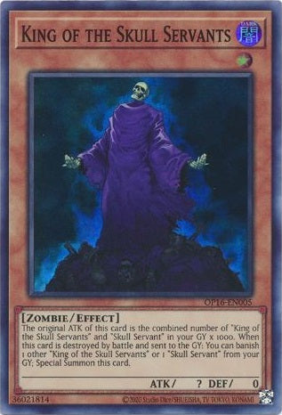 King of the Skull Servants - OP16-EN005 - Super Rare available at 401 Games Canada