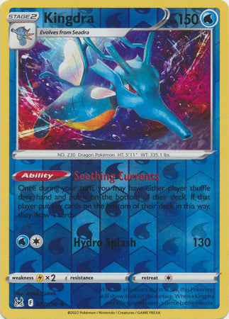 Kingdra - 037/196 - Holo Rare - Reverse Holo available at 401 Games Canada