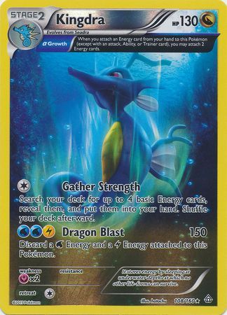 Kingdra - 108/160 - Holo Rare - Reverse Holo available at 401 Games Canada