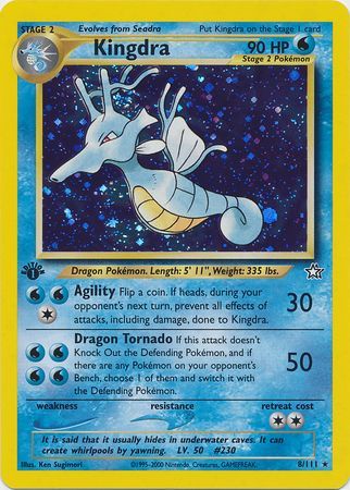 Kingdra - 8/111 - Holo - 1st Edition available at 401 Games Canada