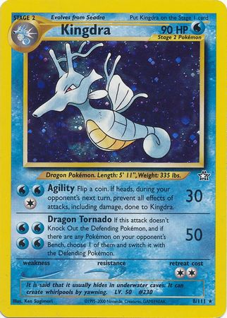 Kingdra - 8/111 - Holo - Unlimited available at 401 Games Canada