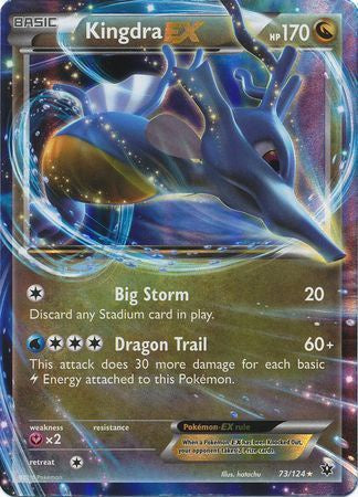 Kingdra EX - 73/124 - Ultra Rare available at 401 Games Canada