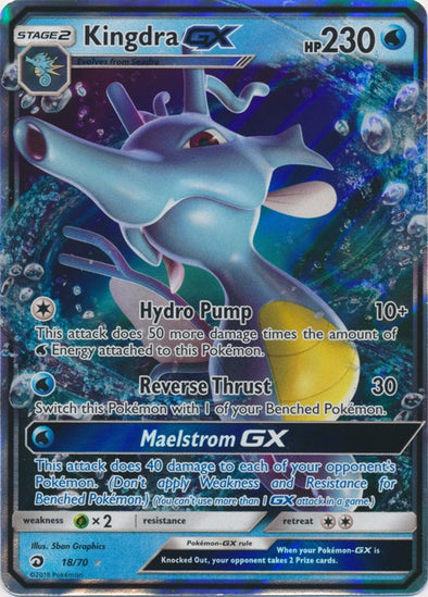 Kingdra GX - 18/70 - Ultra Rare available at 401 Games Canada