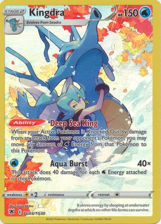 Kingdra - TG03/TG30 - Holo Rare available at 401 Games Canada