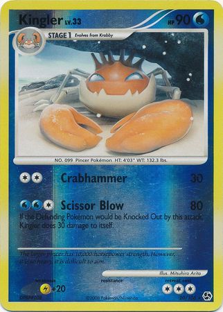 Kingler - 20/106 - Rare - Reverse Holo available at 401 Games Canada