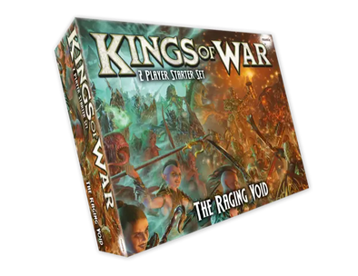 Kings of War - 2 Player Starter Set - The Raging Void (Pre-Order) available at 401 Games Canada