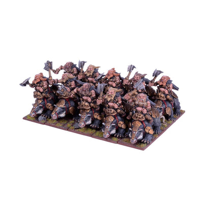 Kings of War - Dwarf - Brock Riders Regiment available at 401 Games Canada