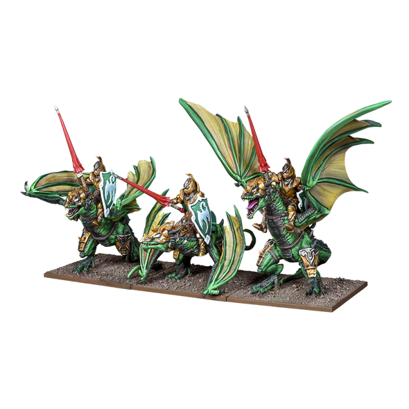 Kings of War - Elf - Drakon Riders Regiment available at 401 Games Canada