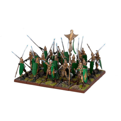 Kings of War - Elf - Spearmen Regiment available at 401 Games Canada