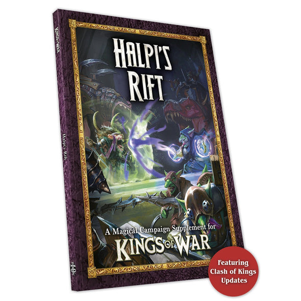 Kings of War - Halpi's Rift (Softcover) ** available at 401 Games Canada