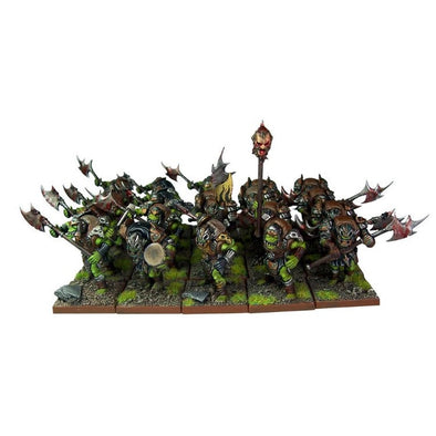 Kings of War - Orcs - Greatax Regiment available at 401 Games Canada