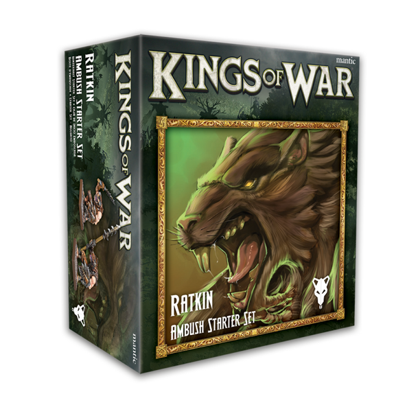 Kings of War - Ratkin - Ambush Starter Set available at 401 Games Canada