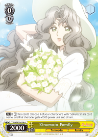 Kinomoto Family - CCS/WX01-E019c - Common (C) available at 401 Games Canada