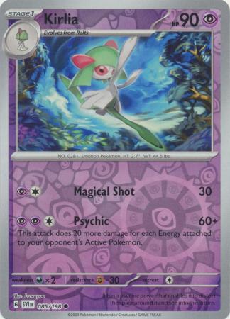 Kirlia - 085/198 - Common - Reverse Holo available at 401 Games Canada