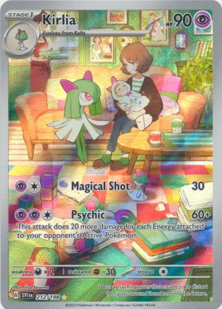 Kirlia - 212/198 - Illustration Rare available at 401 Games Canada