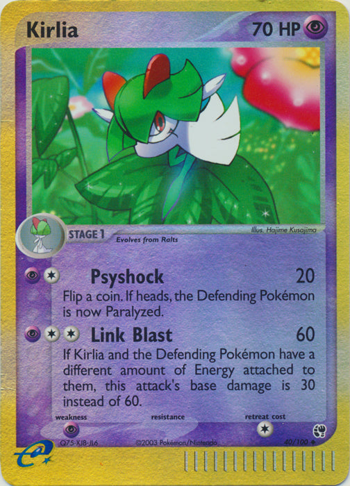 Kirlia - 40/100 - Uncommon - Reverse Holo available at 401 Games Canada
