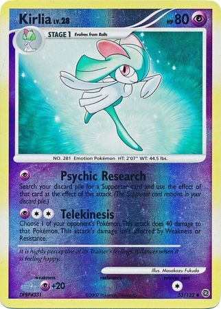 Kirlia - 53/132 - Uncommon - Reverse Holo available at 401 Games Canada