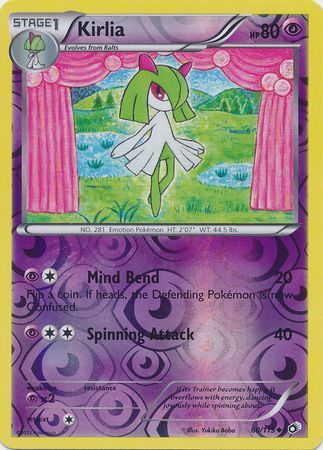 Kirlia - 60/113 - Uncommon - Reverse Holo available at 401 Games Canada