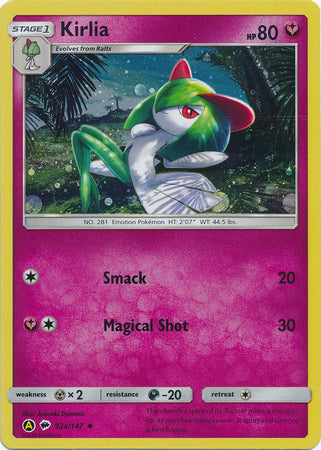 Kirlia - 92a/147 - Alternate Art - Promo available at 401 Games Canada