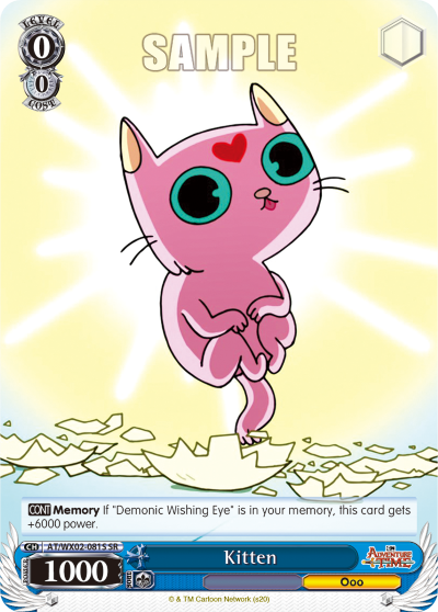 Kitten - AT/WX02-081S - Super Rare available at 401 Games Canada