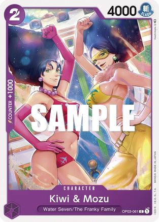 Kiwi & Mozu - OP03-061 - Common available at 401 Games Canada