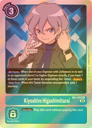 Kiyoshiro Higashimitarai - RB1-033 - Rare (Foil) available at 401 Games Canada