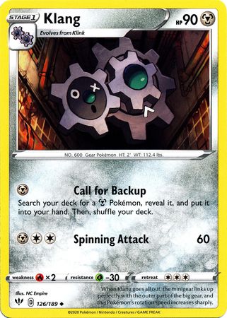 Klang - 126/189 - Uncommon available at 401 Games Canada