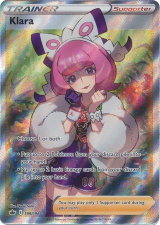 Klara - 194/198 - Full Art Ultra Rare available at 401 Games Canada