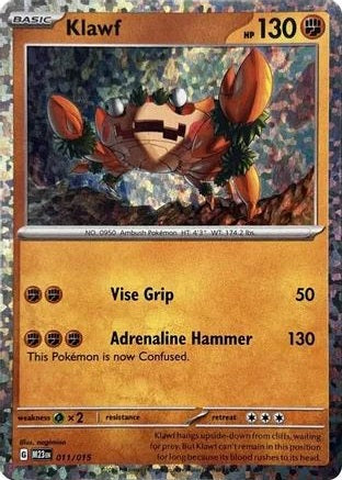 Klawf - 011/015 - McDonald's Holo - Promo available at 401 Games Canada