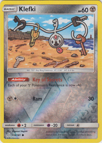 Klefki - 110/181 - Common - Reverse Holo available at 401 Games Canada