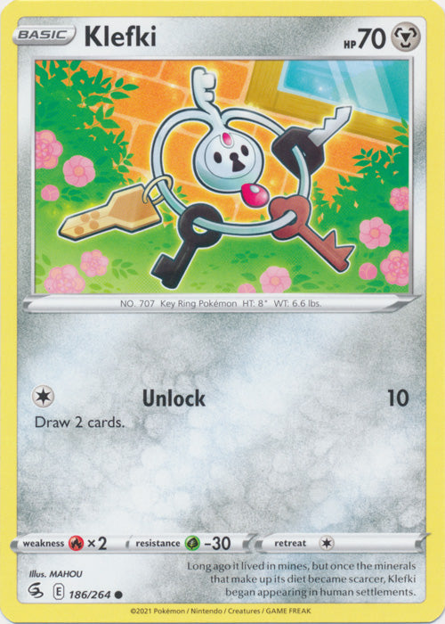 Klefki - 186/264 - Common available at 401 Games Canada
