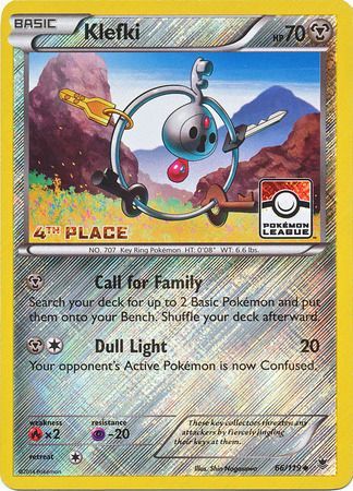 Klefki - 66/119 - League Promo (4th Place) available at 401 Games Canada