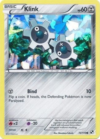 Klink - 74/114 - Shattered Holo Promo available at 401 Games Canada