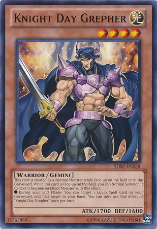 Knight Day Grepher - SHSP-EN038 - Common - Unlimited available at 401 Games Canada