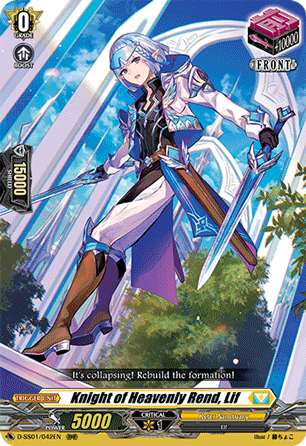 Knight of Heavenly Rend, Lif - D-SS01/042 - Triple Rare available at 401 Games Canada