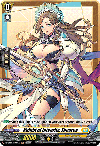 Knight of Integrity, Thegrea - D-BT05/H45 - Holo Rare available at 401 Games Canada