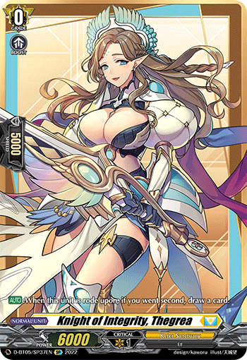 Knight of Integrity, Thegrea - D-BT05/SP37 - SP available at 401 Games Canada