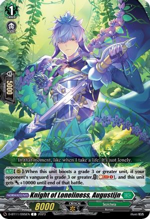 Knight of Loneliness, Augustijn - D-BT11/095EN - Common available at 401 Games Canada